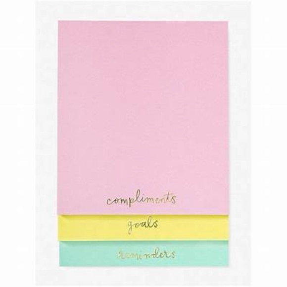 New! Kate Spade Stacked Notepad - Picture 4 of 4